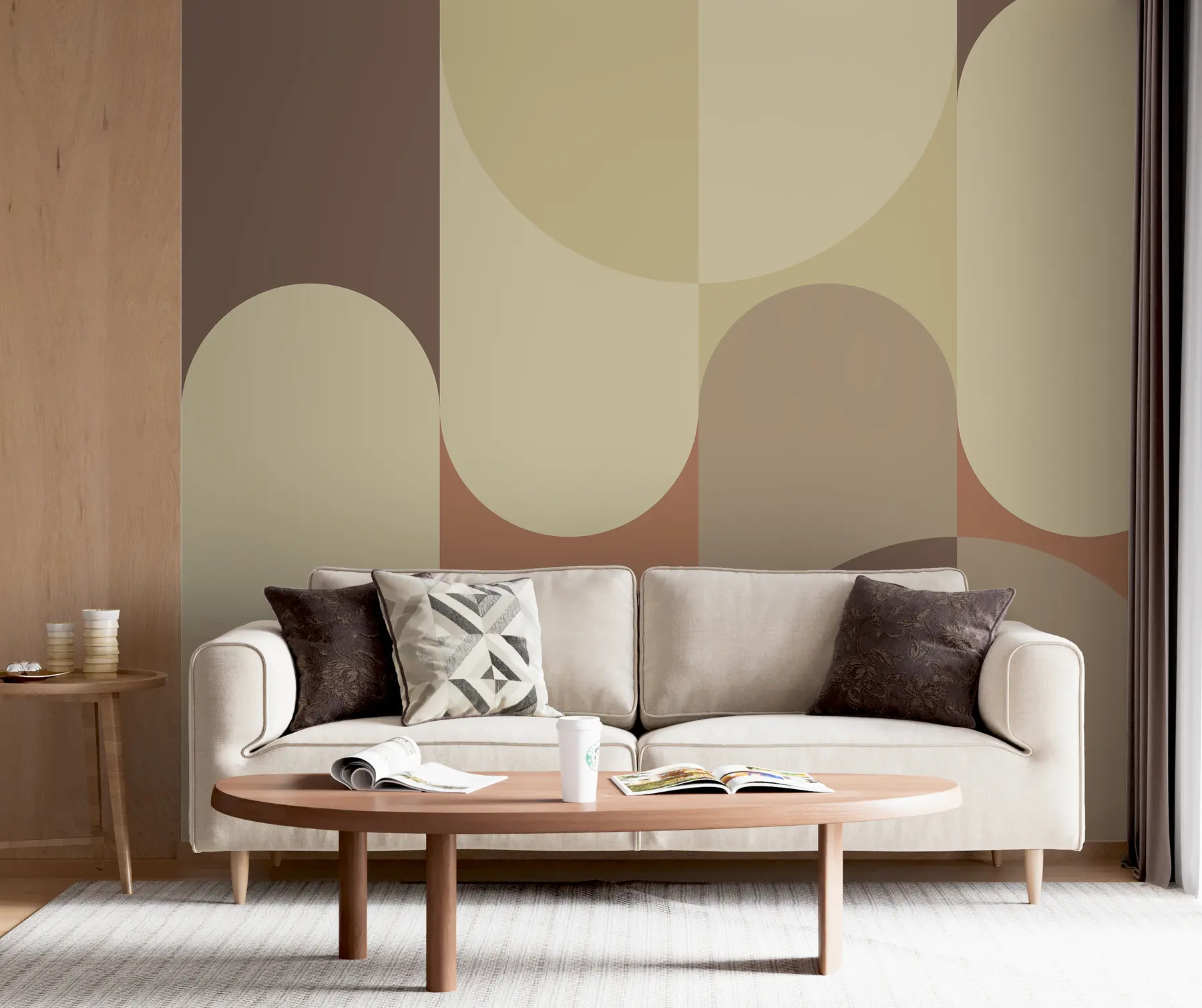 fototapeter Bauhaus-geometri u95870