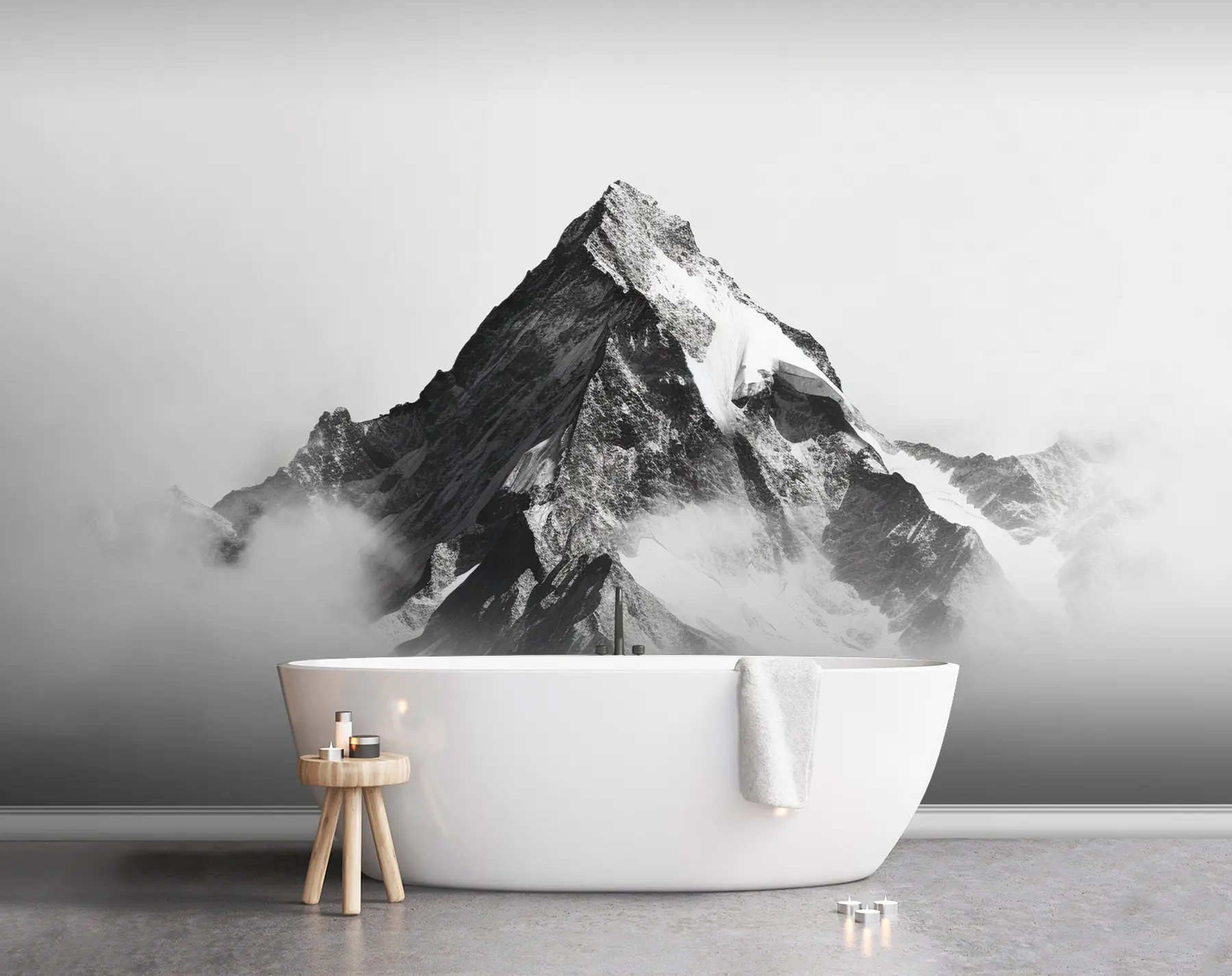 fototapeter Avslappende fjellandskap u96033