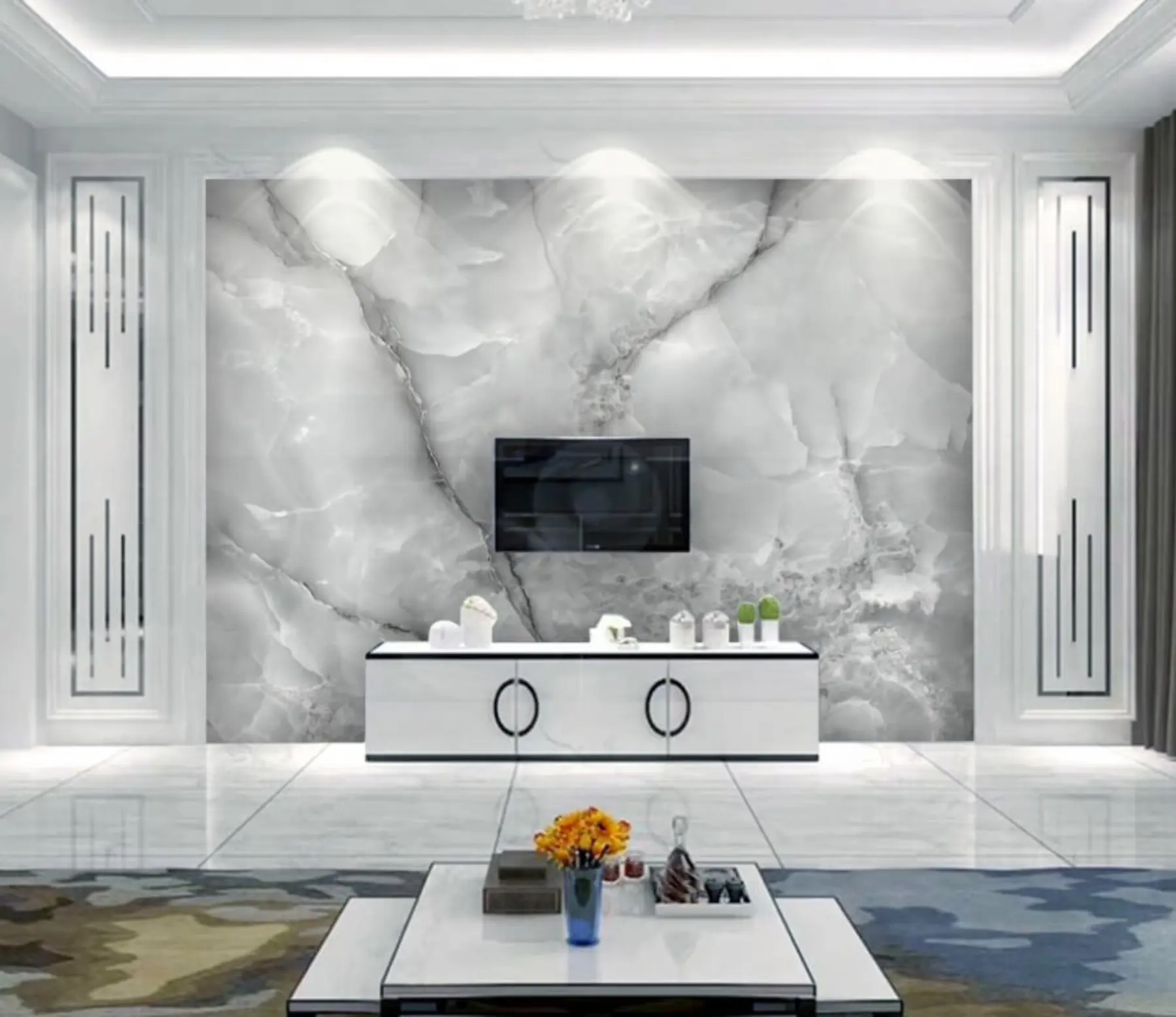 fototapeter Islignende marmor u12050