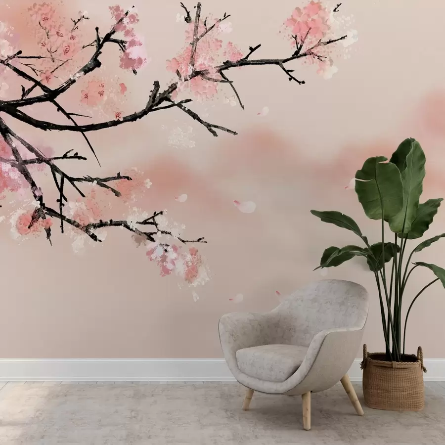 fototapeter Blomstene danser i den milde brisen u15866