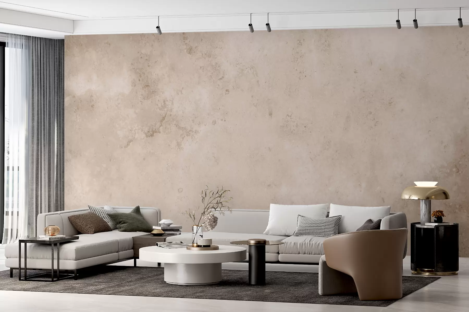 fototapeter Beige betongvegg u97236