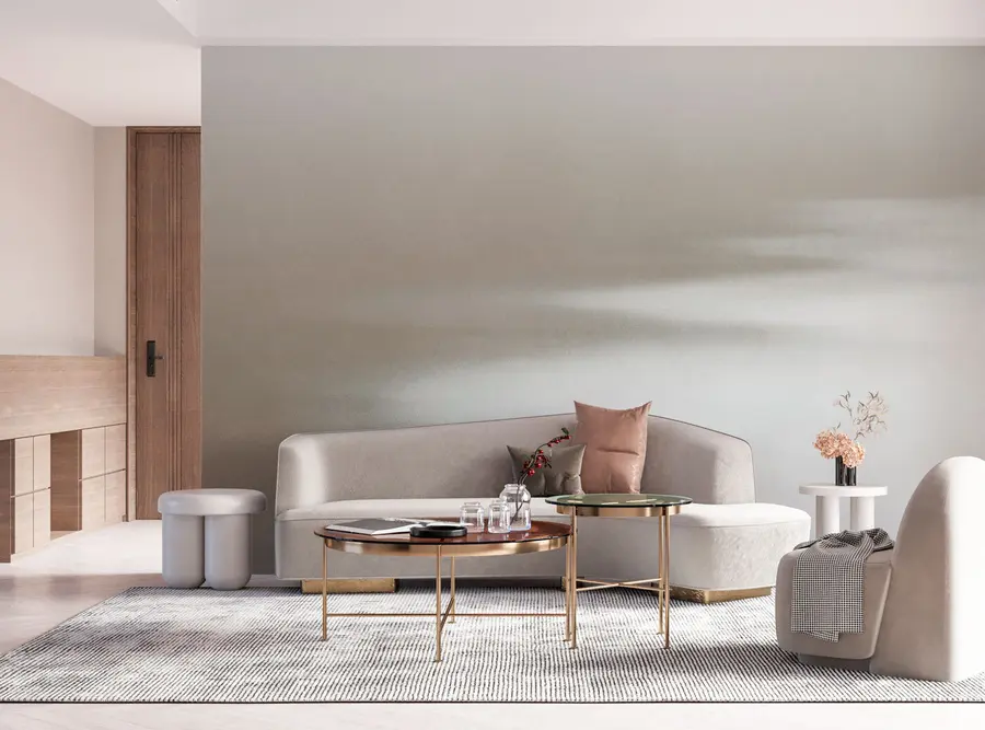 fototapeter Strand og hav, stilfull minimalisme og loft u97452