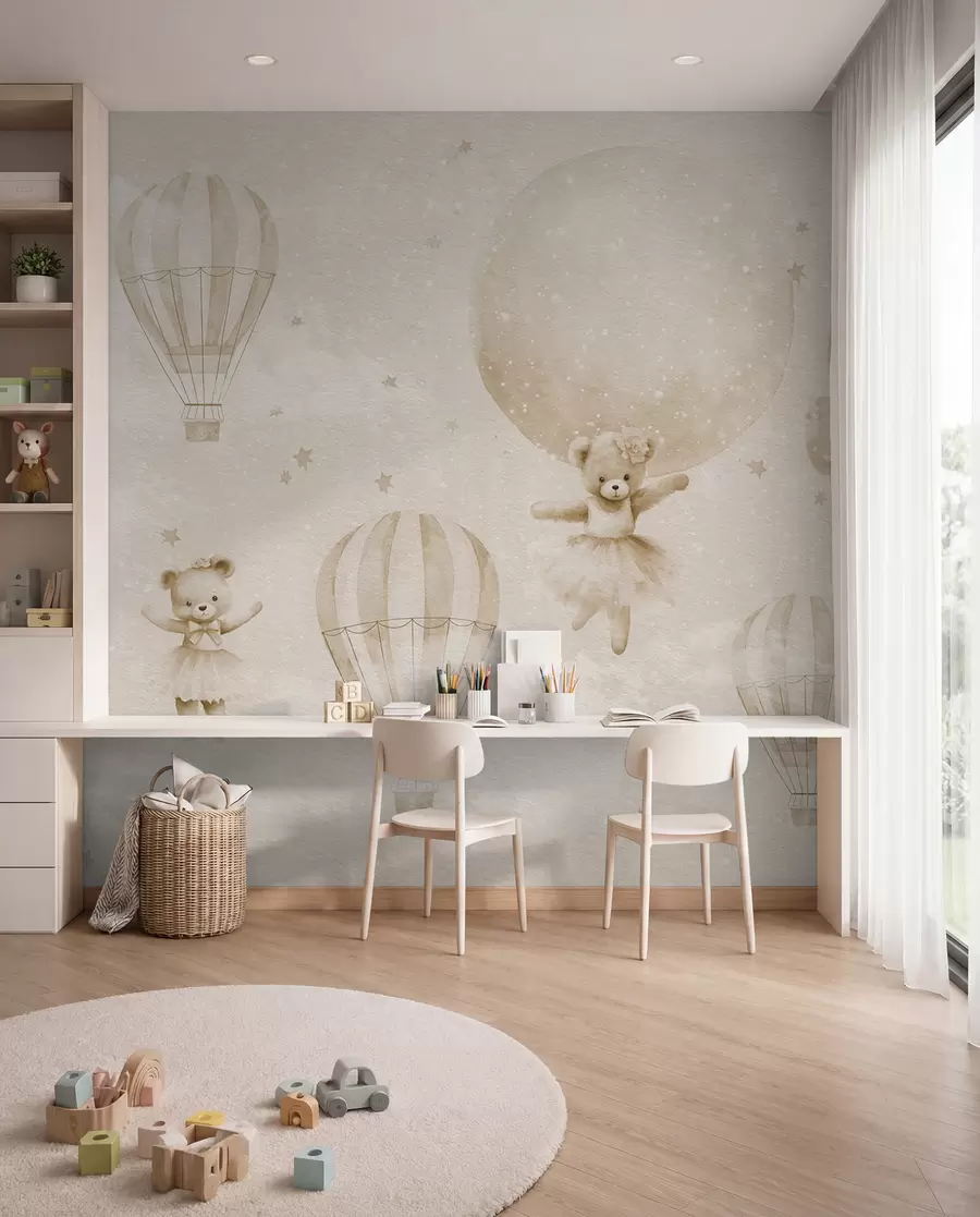 fototapeter Bamser blant ballongene u97954v1