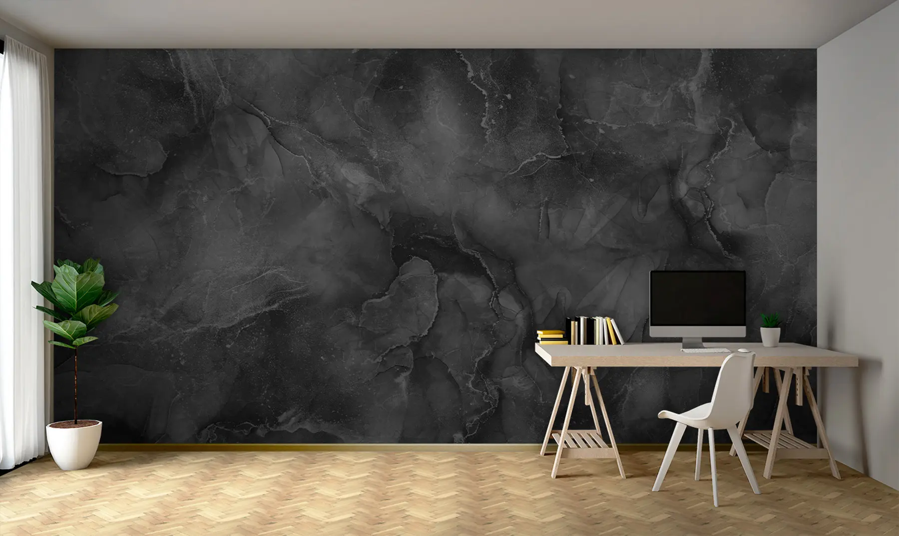 fototapeter grå stein u98415