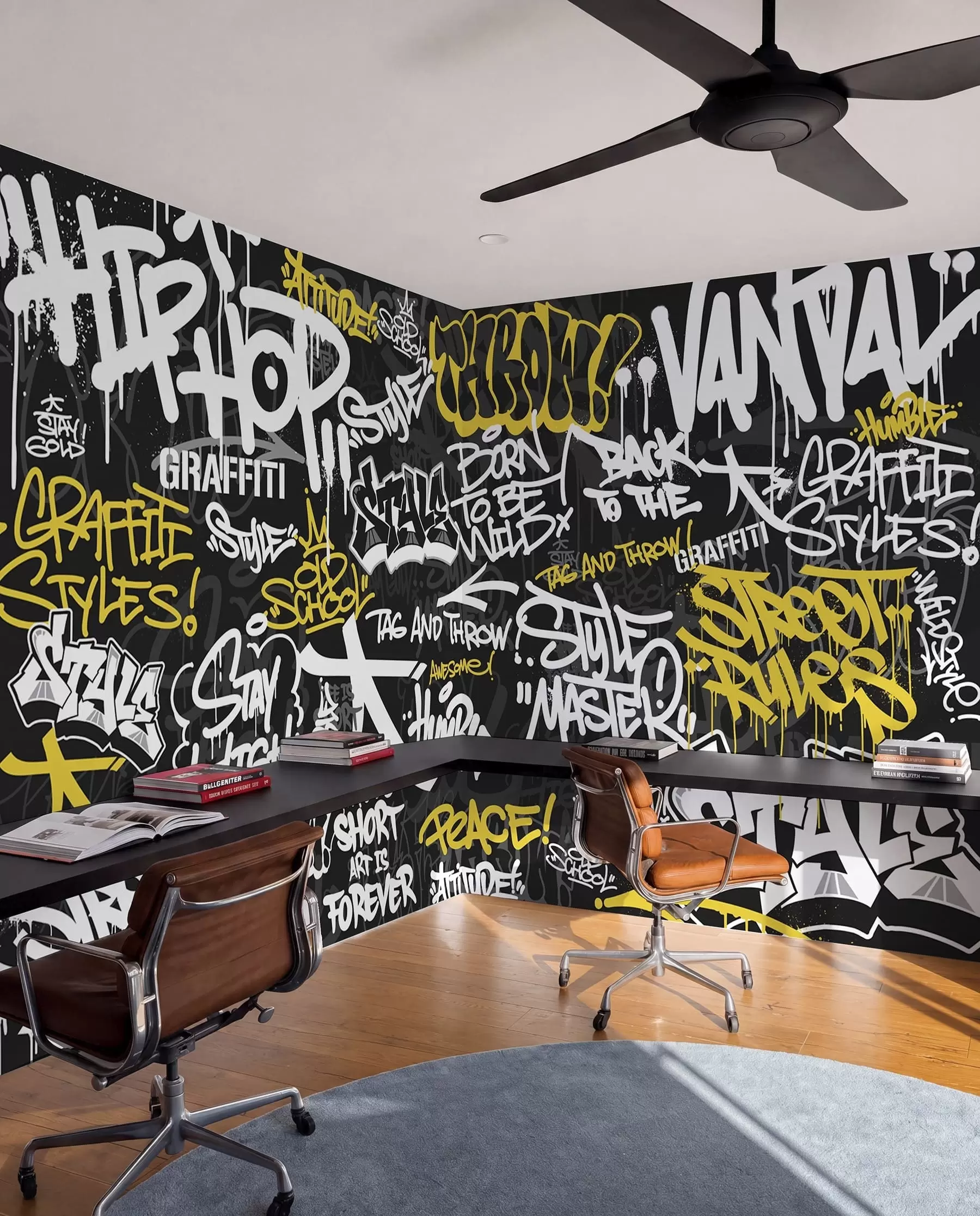 fototapeter Graffiti u98895