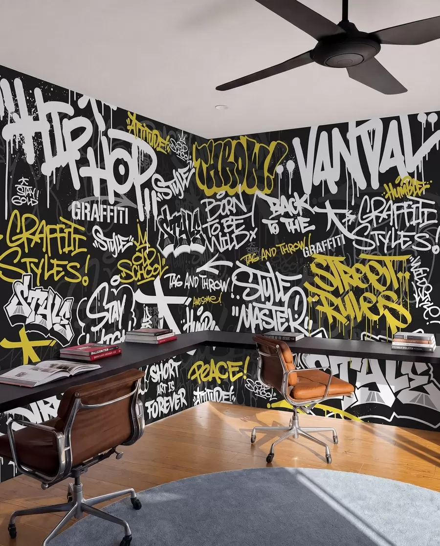 fototapeter Graffiti u98895