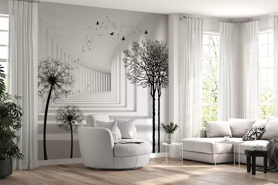 fototapeter Dybde og lys u37803d1