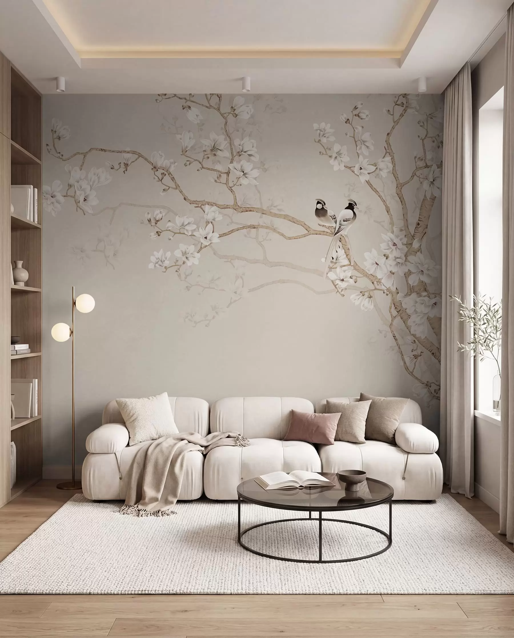 fototapeter Magnoliatreet i hagen u25842d1