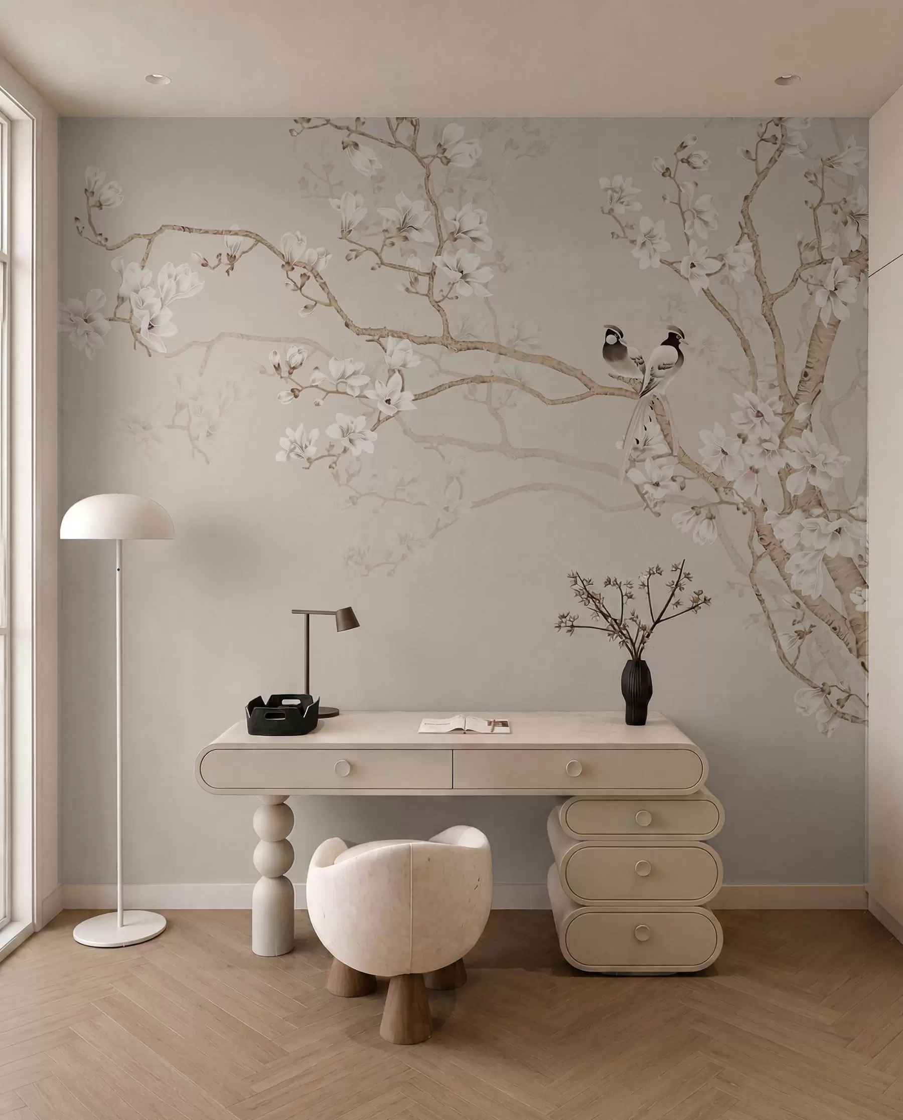 fototapeter Magnoliatreet i hagen u25842d1